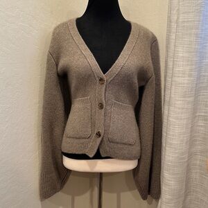 KHAITE Scarlet Cashmere Cardigan